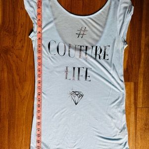 Juicy Couture  Logo Fitted T-Shirt Size M